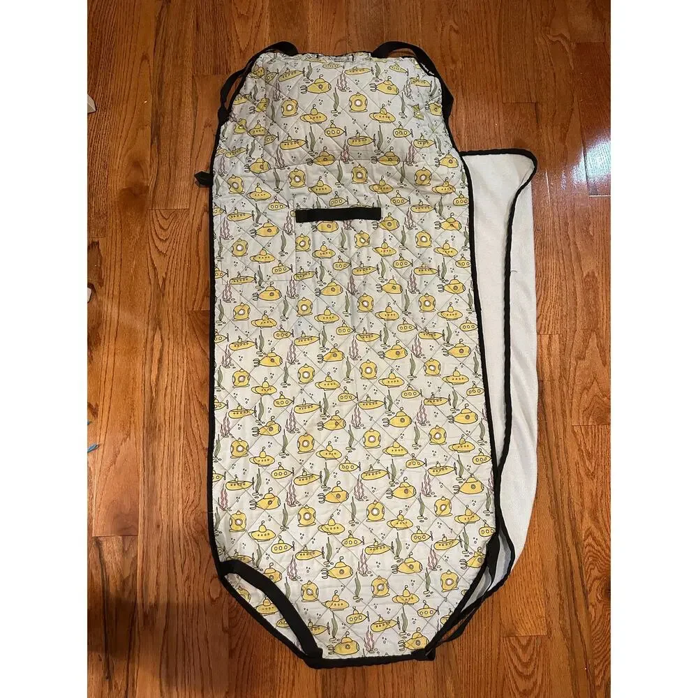 Urban Infant Tot Cot Submarine Print Nap Mat with Pillow